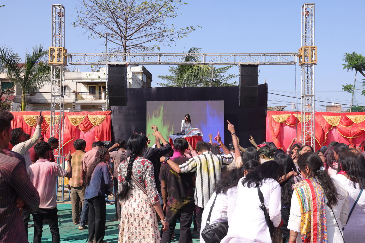 Holi colours Argora Maidan
