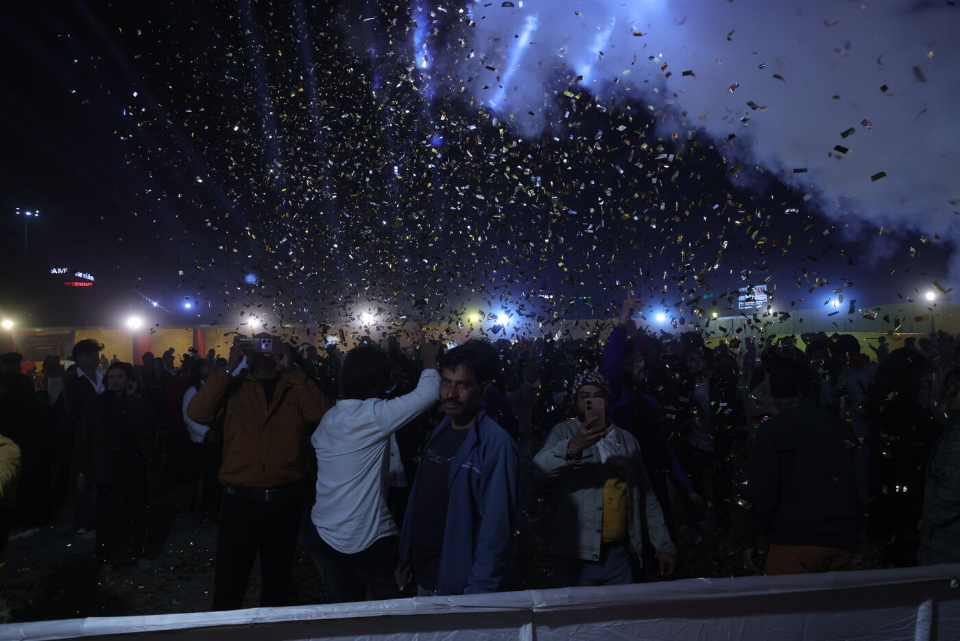 The Great Transition NYE stage