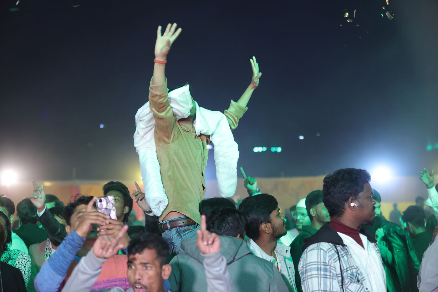 NYE crowd Ranchi